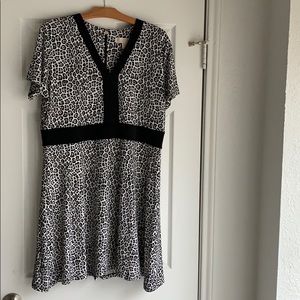 NWT Michael Kors Leopard Print Dress